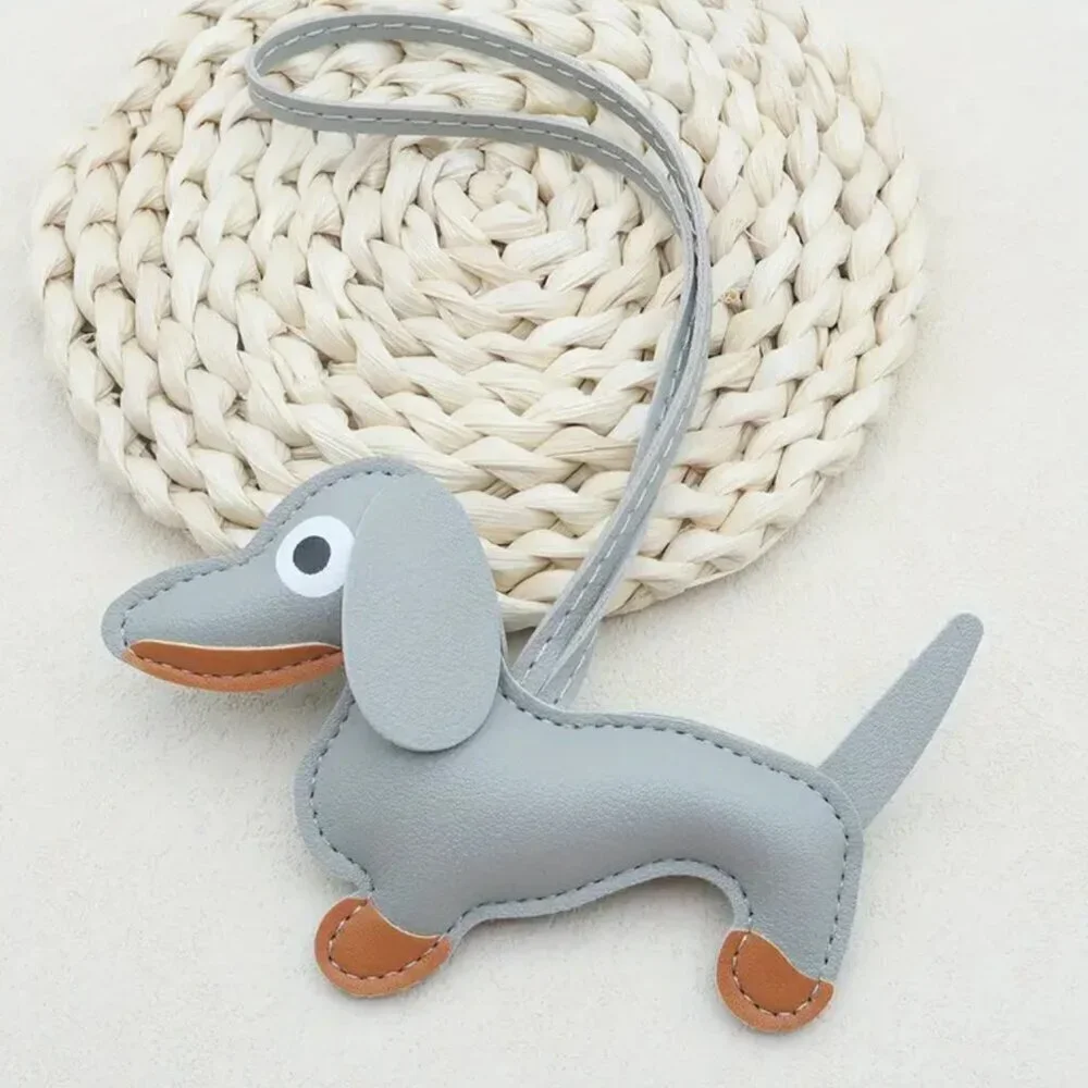Puffy Large Dachshund Dog Purse and Bag Accessory or Keychain (2025 style) - Picture 3 of 13